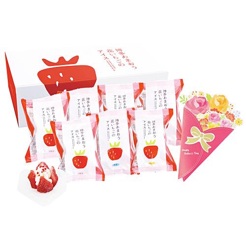 博多あまおう 花いちごのｱｲｽ ｶｰﾄﾞ付 商品詳細 高島屋オンラインストア