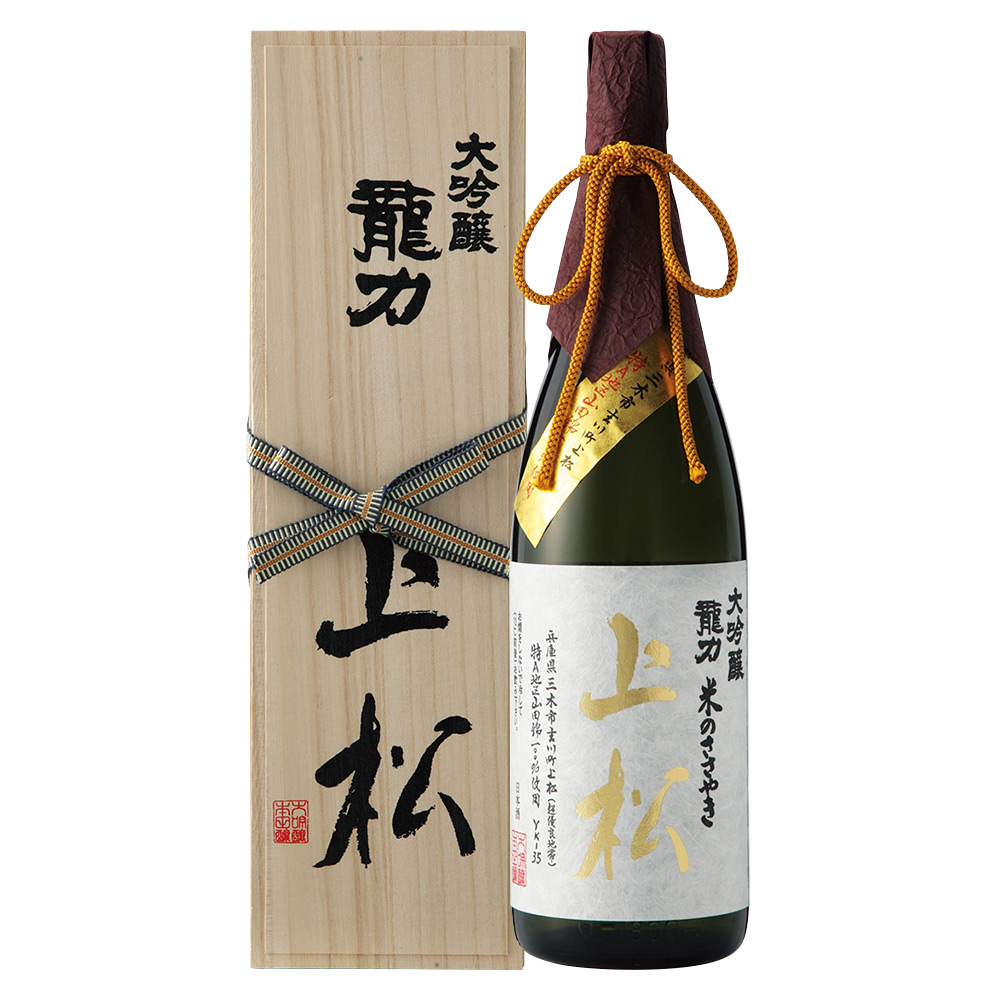 高知インター店】 大吟醸 龍力 米のささやき 上松 720ml general-bond.co.jp