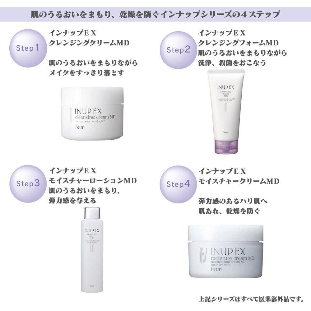 インナップ EX クレンジングフォーム MD 806 洗顔 弱酸性 敏感肌