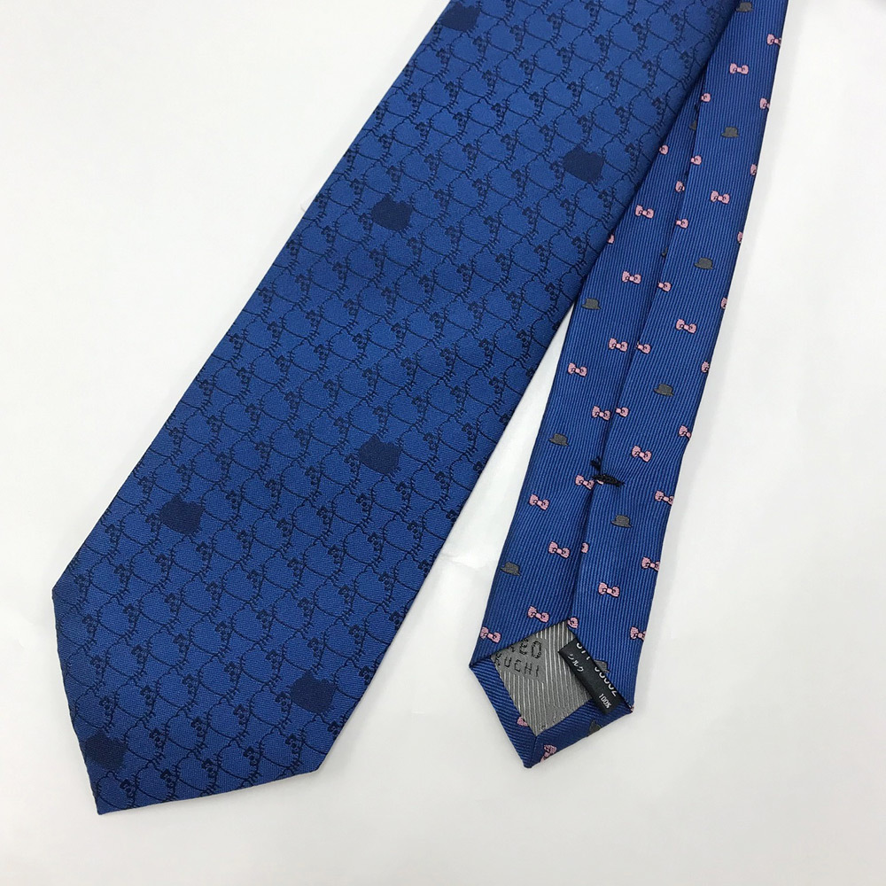 横浜高島屋限定 Takeo Kikuchi ハローキティ Box付きネクタイ ブルー 商品詳細 高島屋オンラインストア