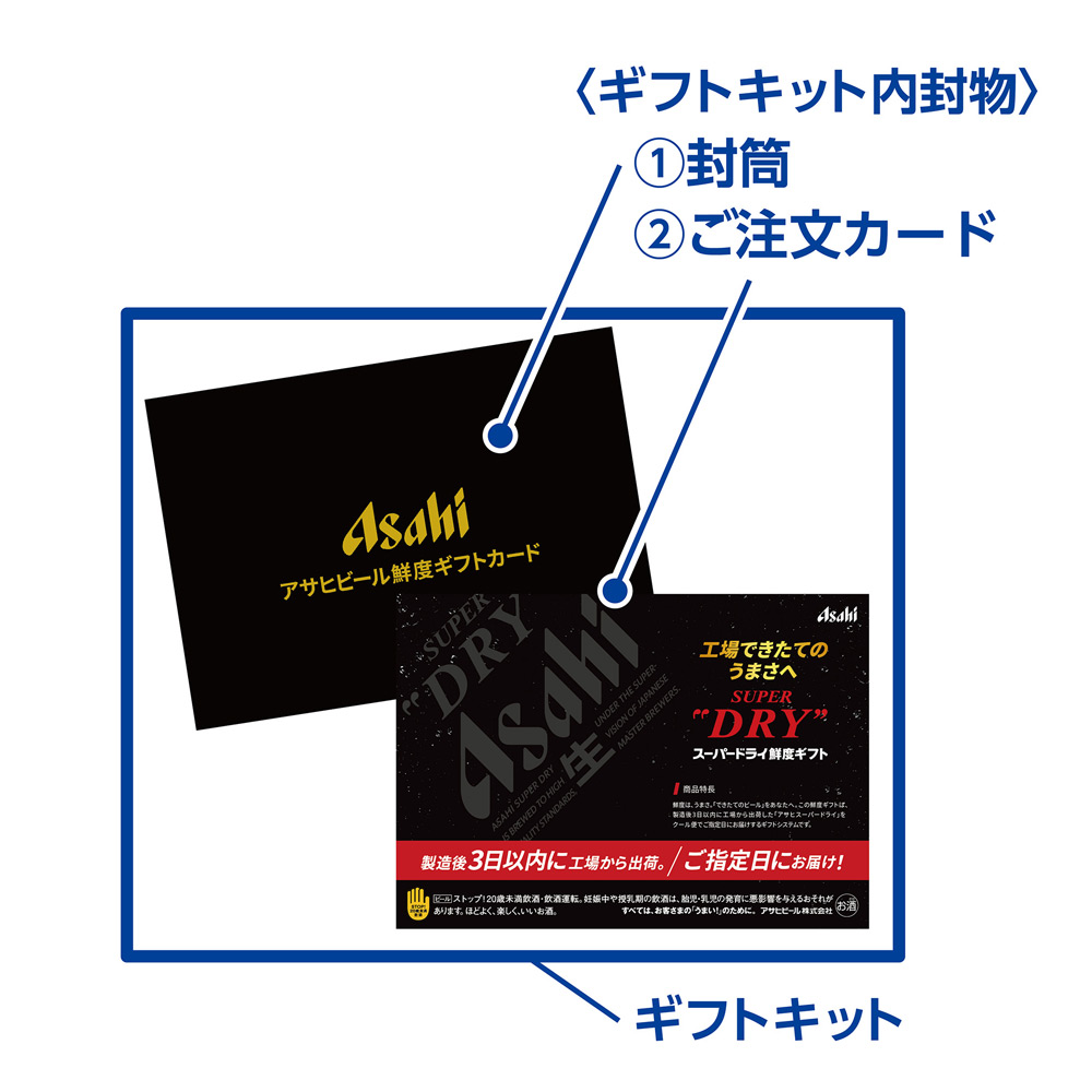 アサヒ スーパードライ鮮度ギフトキット | 商品詳細 | 高島屋