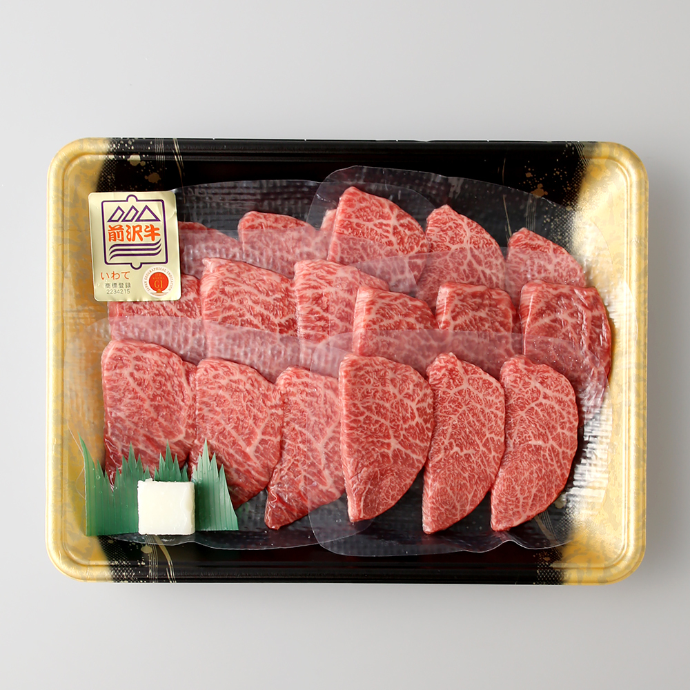 牛肉 前沢牛 焼肉用 [400g]×2個 高級 黒毛和牛 岩手県産 前沢牛オガタ 送料無料［父の日 お中元 ギフト］