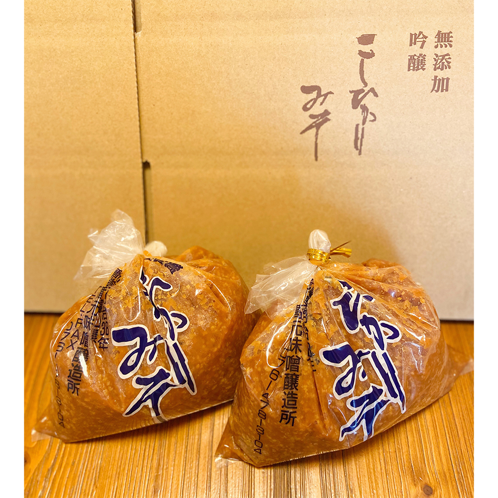 市場 吟白味噌 1kg袋詰め：エターナルショップ市場店