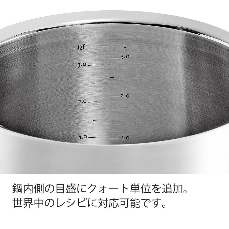 オリジナルプロフィコレクション キャセロール 16cm→24cm