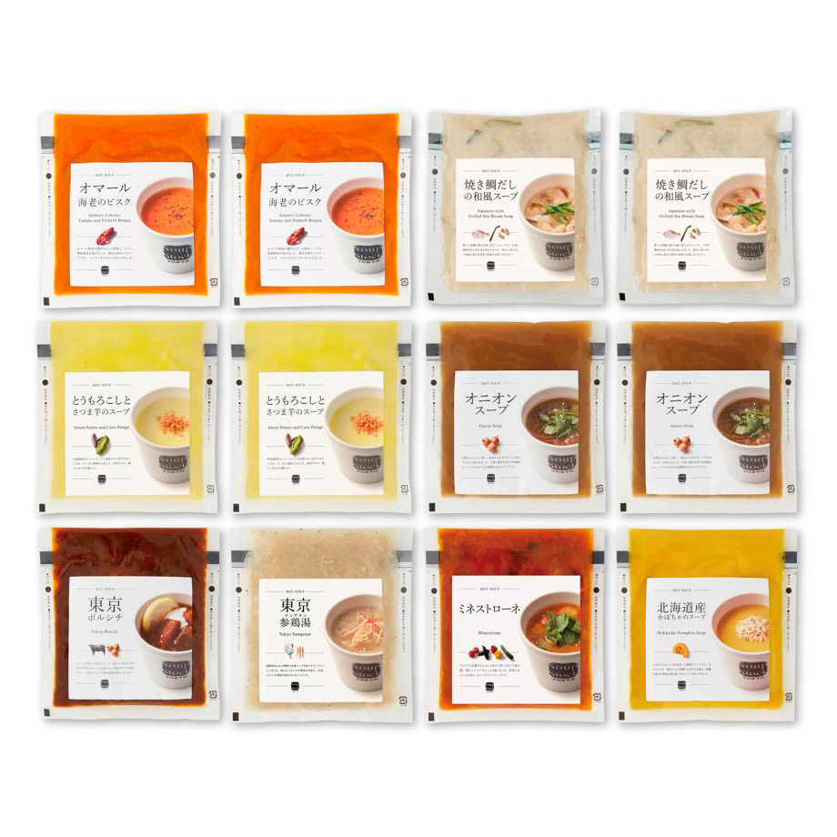 高島屋オンラインストア　人気のスープ12個詰合せ　商品詳細