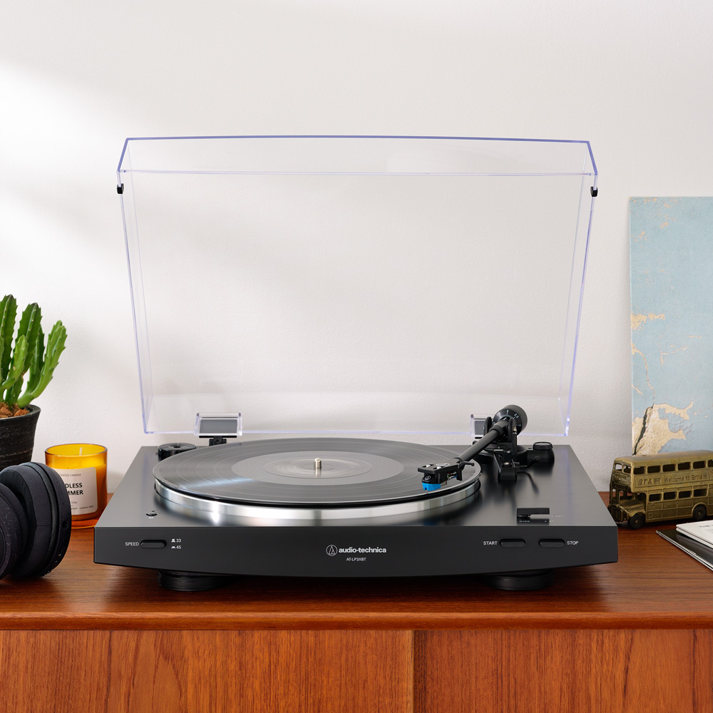 8インチ 手動ターンテーブル(ブラック)【目立った傷や汚れなし