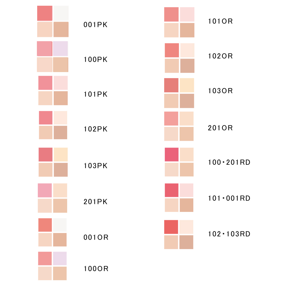 イプサ デザイニングフェイスカラーパレット201 OR