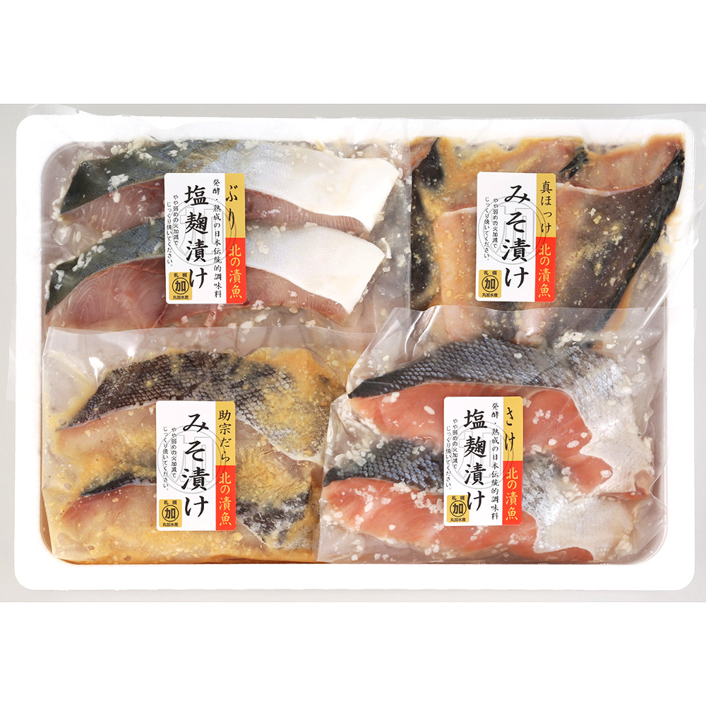 北海道産　商品詳細　北の漬魚4種詰合せ　高島屋オンラインストア