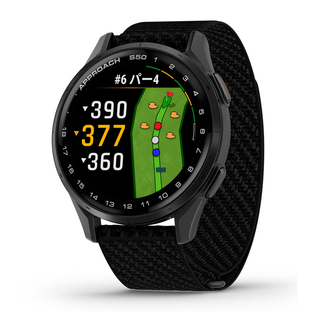 Garmin ガーミン Approach S50 010-03010 20 ブラック AMOLED