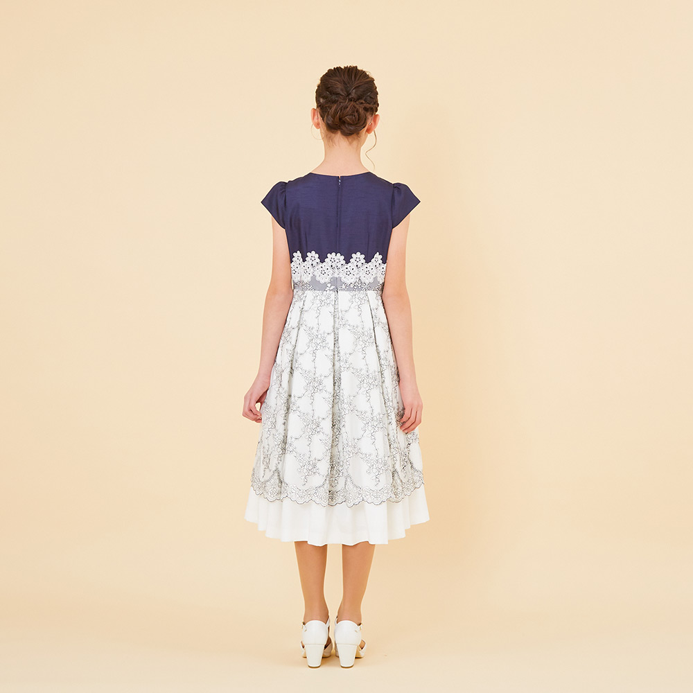 花柄レース刺しゅう切替ドレス 140cm→150cm | 商品詳細 | 高島屋