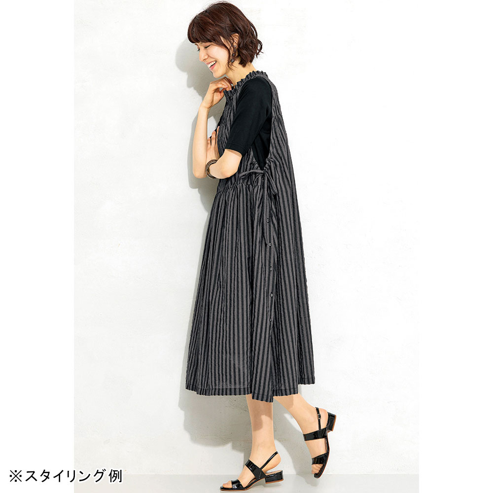 サイドボタンストライプワンピース 商品詳細 高島屋オンラインストア サイドボタンストライプワンピース 商品詳細 高島屋オンラインストア