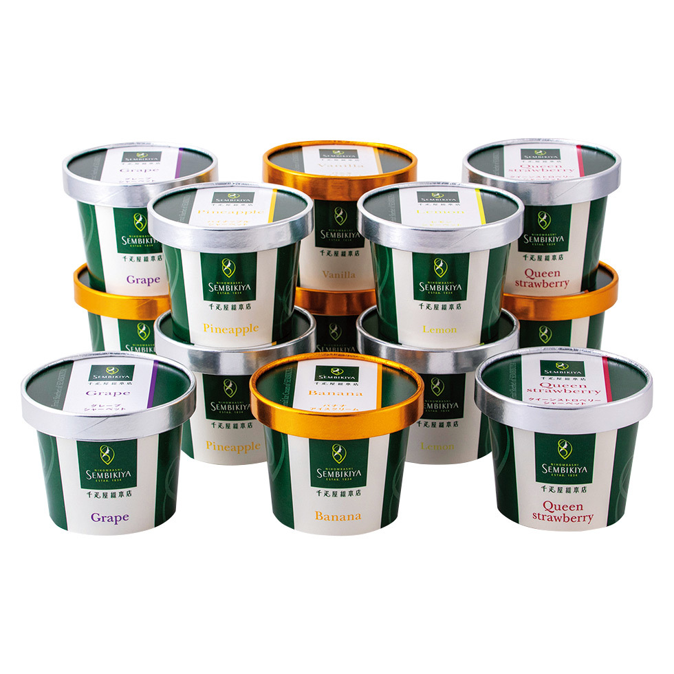 日本橋 千疋屋総本店 アイスクリーム シャーベット詰合せ 商品詳細 高島屋オンラインストア