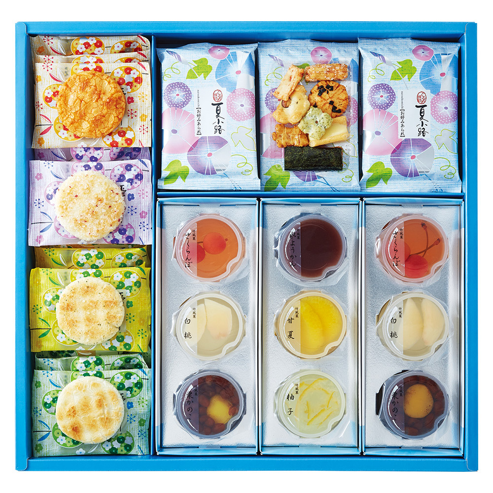 えくぼ屋 夏めぐり おかき涼菓詰合せ 商品詳細 高島屋オンラインストア