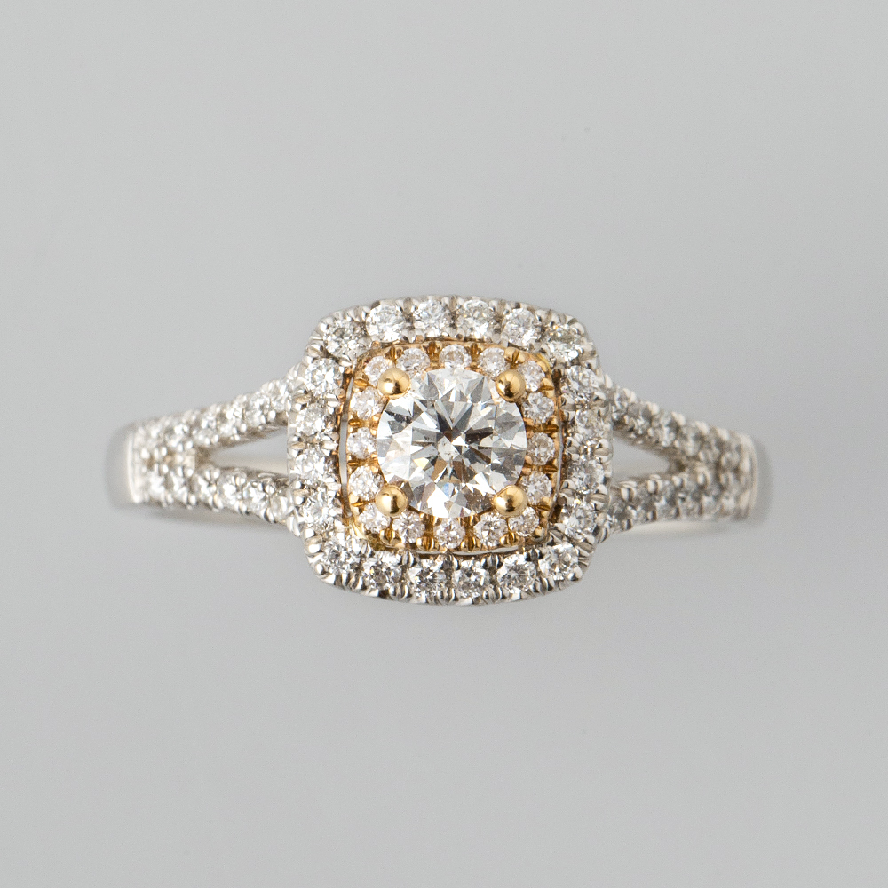 Pt K18pg Dカラー0 3ctダイヤリング 商品詳細 高島屋オンラインストア