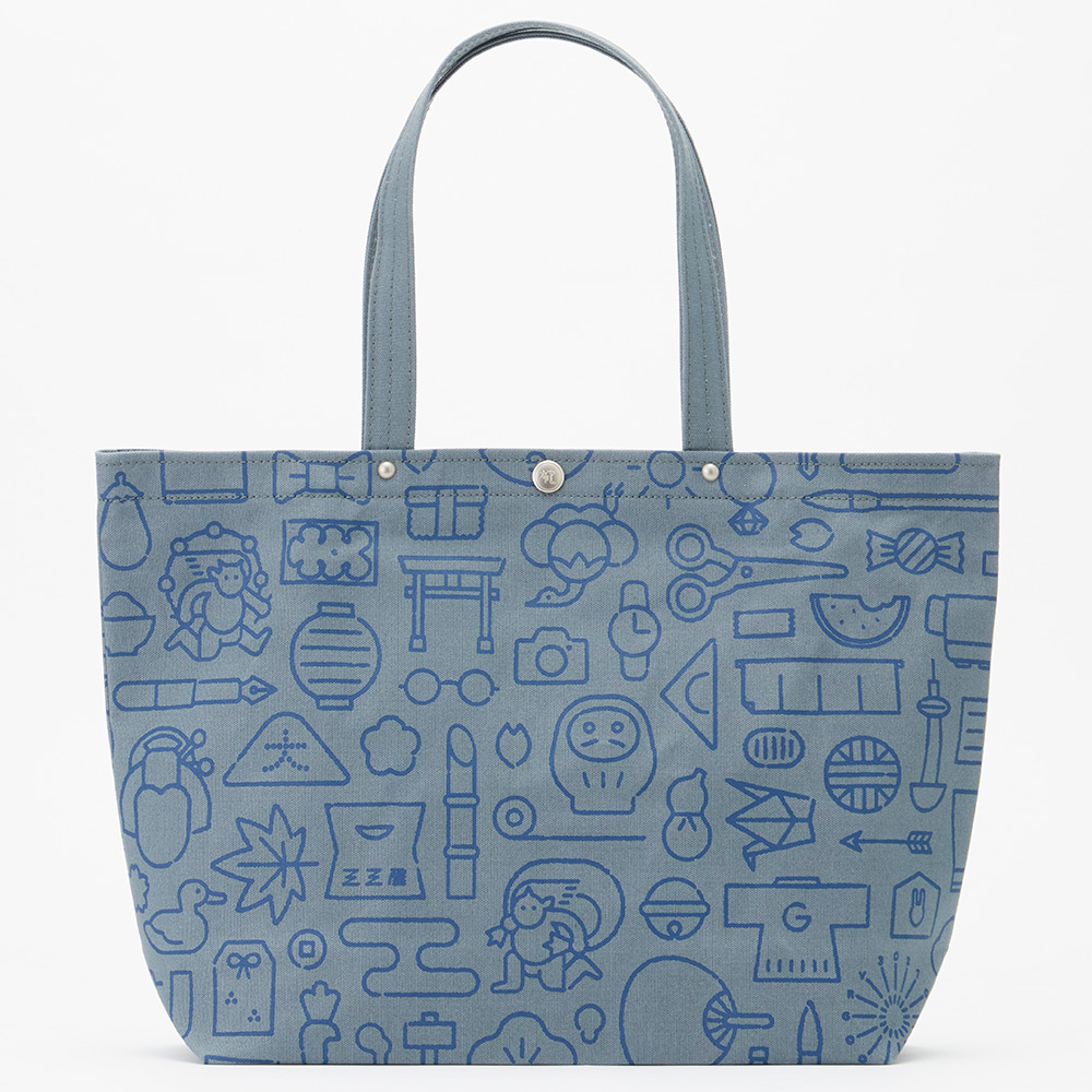 KY0909 高島屋×一澤信三郎帆布×SOU・SOU×三三屋手さげかばん★黒★ KY0909 高島屋×一澤信三郎帆布×SOU・SOU×三三屋手さげかばん