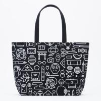 KY0909 高島屋×一澤信三郎帆布×SOU・SOU×三三屋手さげかばん☆黒☆