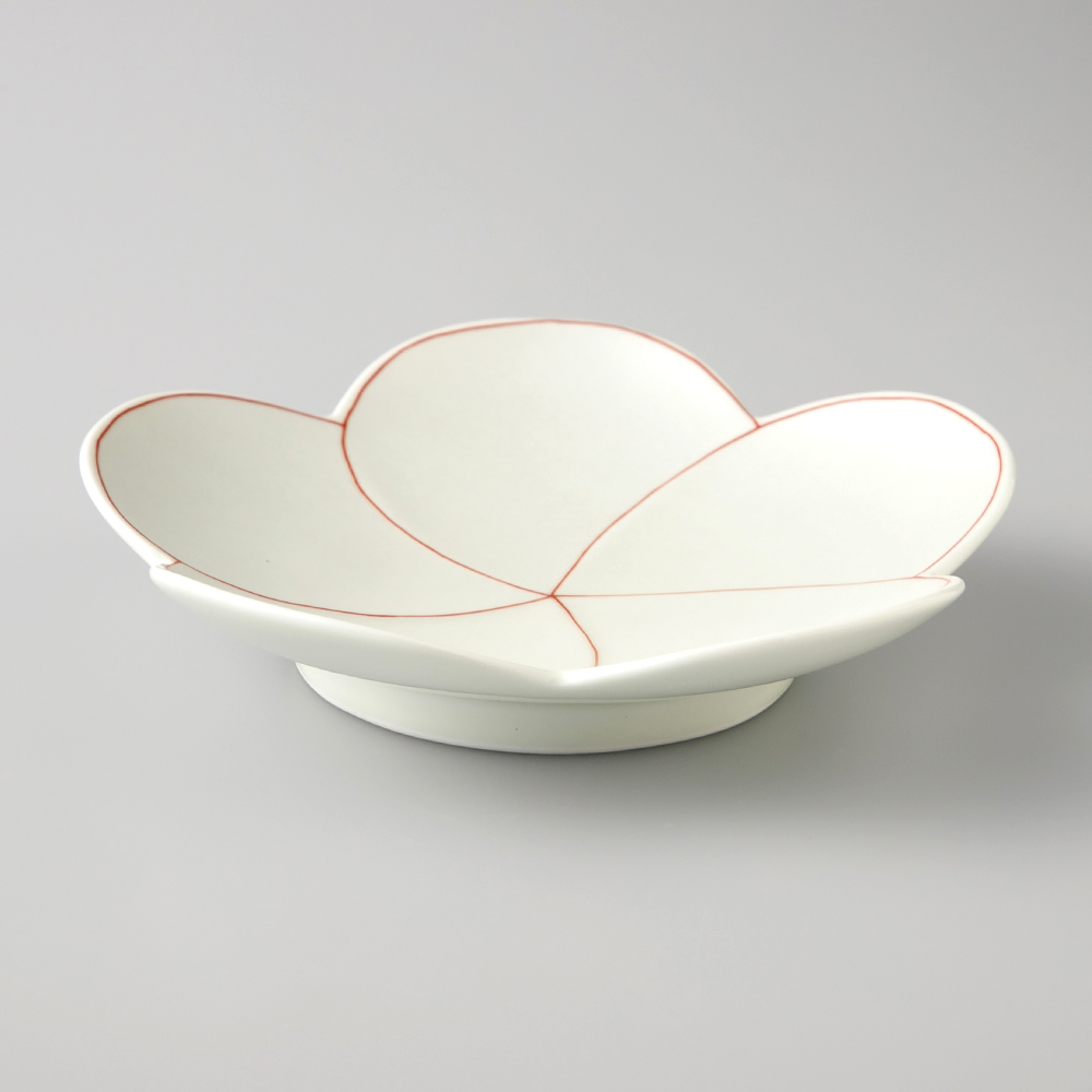 ご確認用【新品】有田焼　幸楽窯　錦銀彩捻り梅型七寸盛皿　21cm 縁起物 有田焼 幸楽窯＞錦銀彩捻り 梅型銘々皿 | 商品詳細 | 高島屋オンライン