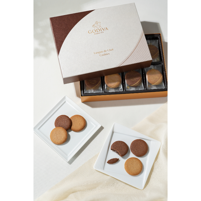 GODIVA ラングドシャクッキーアソートメント 205235 (個別送料込み価格) (-G1304-702-)  内祝い ギフト 出産内祝い 引き出物 結婚内祝い 快気祝い お返し 志