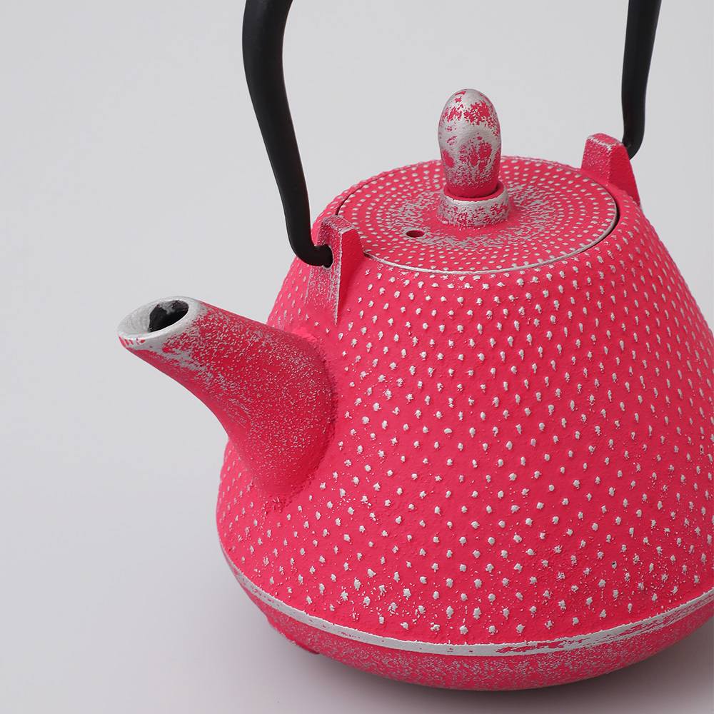 南部鉄器 急須 富士型霰 ローズピンクシルバー | 商品詳細 | 高島屋 
