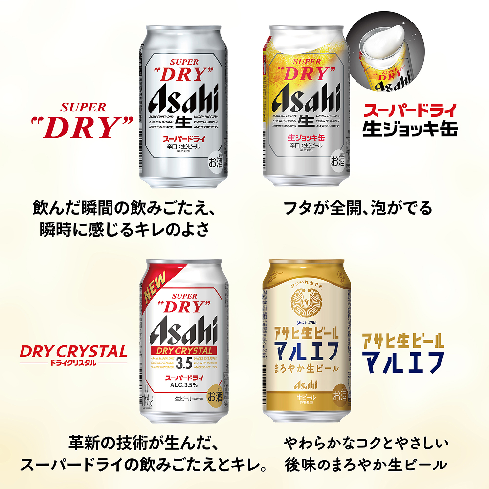 アサヒ〉4種セット | 商品詳細 | 高島屋オンラインストア