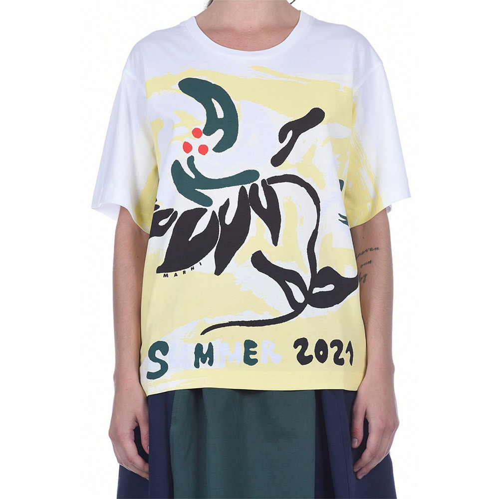 フラワープリント コットン Tシャツ 36 40 商品詳細 高島屋オンラインストア
