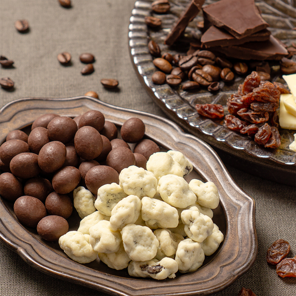 バレンタインデー】プティセルフ 2缶セット（コーヒー＆レーズン