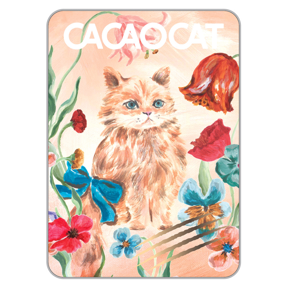 【非売品】チョコブランドCACAOCATの猫オブジェと台座 非売品】チョコブランドCACAOCATの猫オブジェと台座 （ねこ