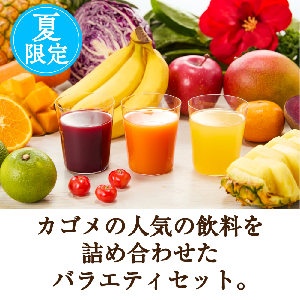 カゴメ〉すこやかサマーバラエティギフト紙容器 | 商品詳細 | 高島屋