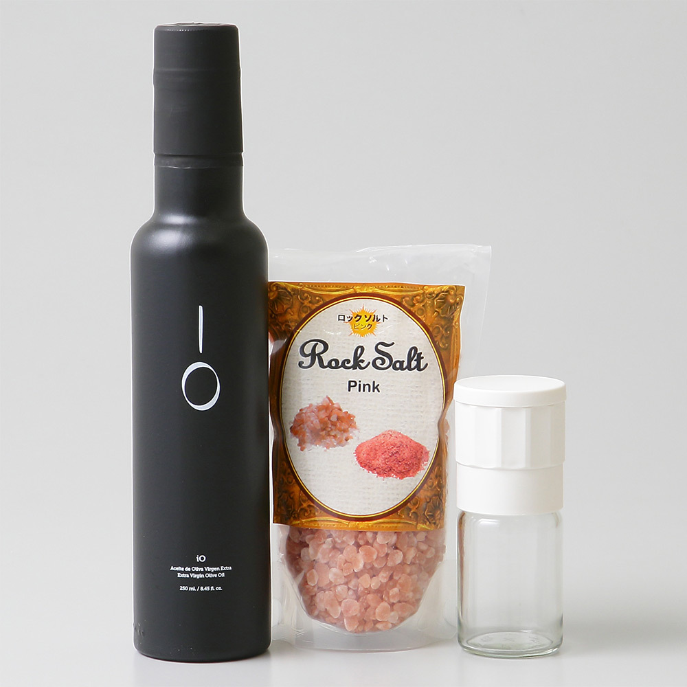 高島屋限定 拘りのオリーブオイル イオ 岩塩 ミルセット 商品詳細 高島屋オンラインストア