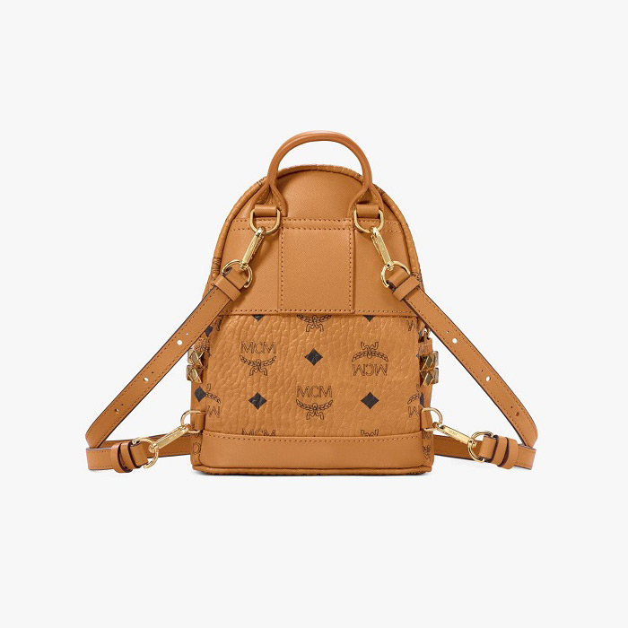 MCM 〈スターク〉べべブー サイドスタッズ付 ヴィセトス ミニ バック