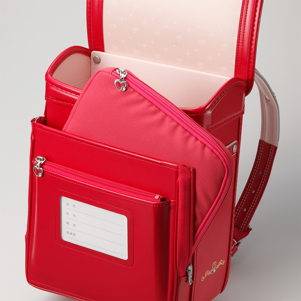 ギフト 高島屋ランドセル 赤 カバー 箱付き バッグ Bullstone It