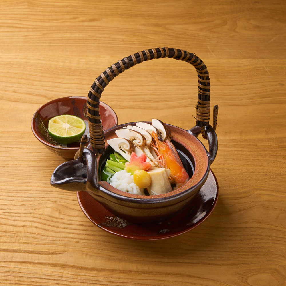 贅を味わう秋素材のごちそう