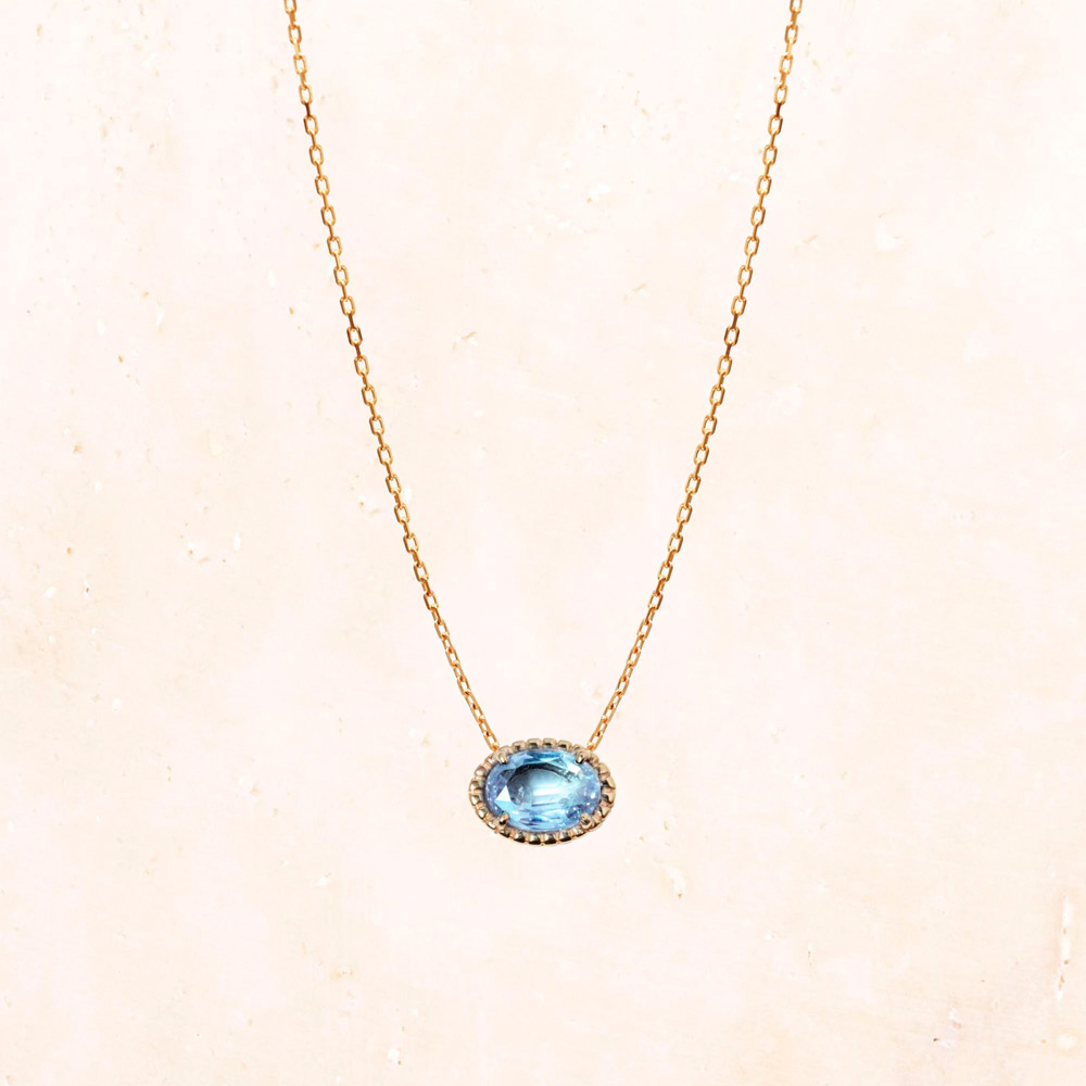 3月の誕生石『アクアマリン』『アイオライト』のアクセサリー