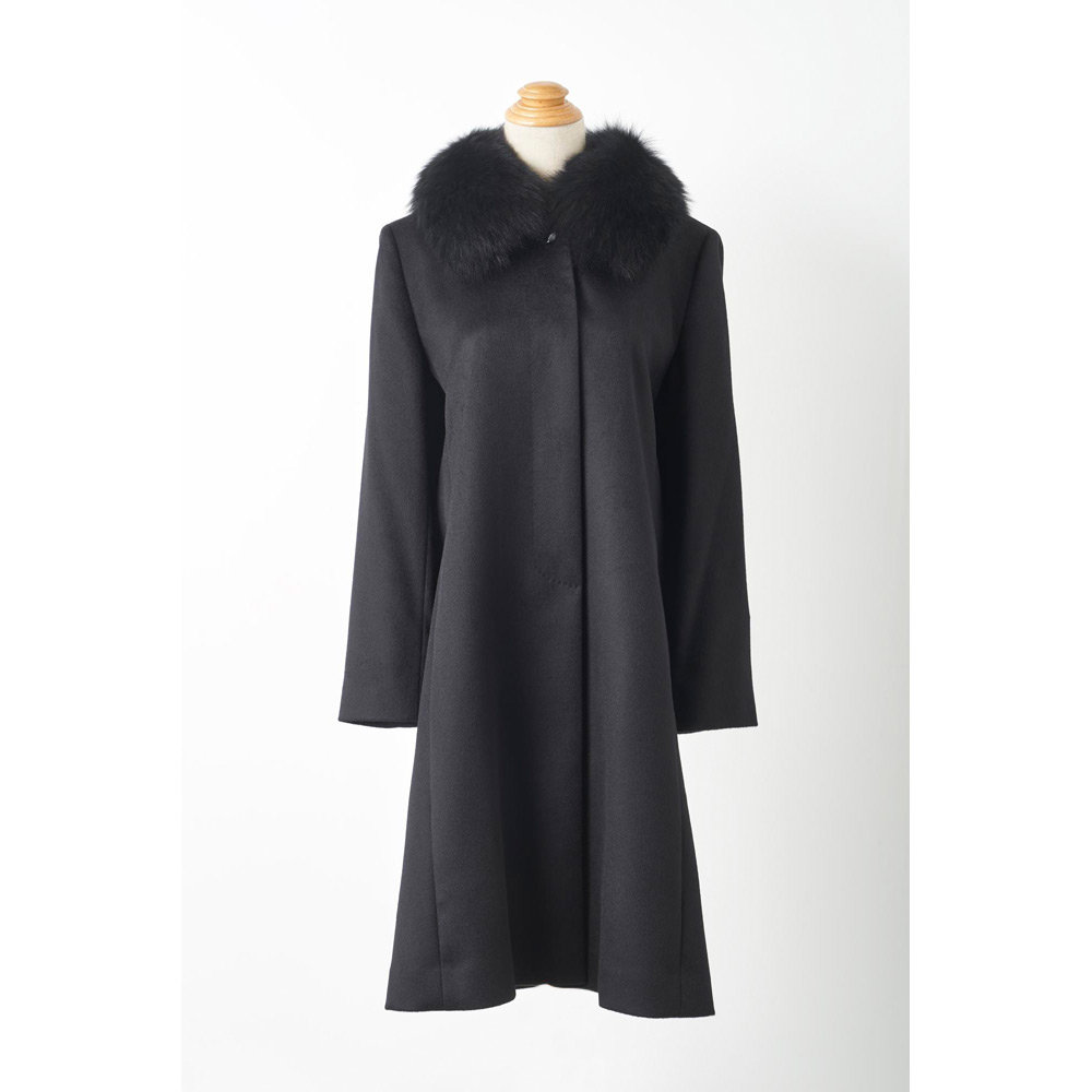 カシミヤ100％コート