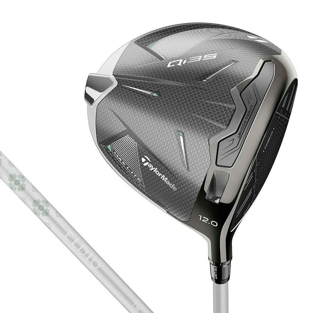 TaylorMade(テーラーメイド)Qi35 MAX LITE レディース ドライバー ELDIO TM40 シャフト 2025年モデル