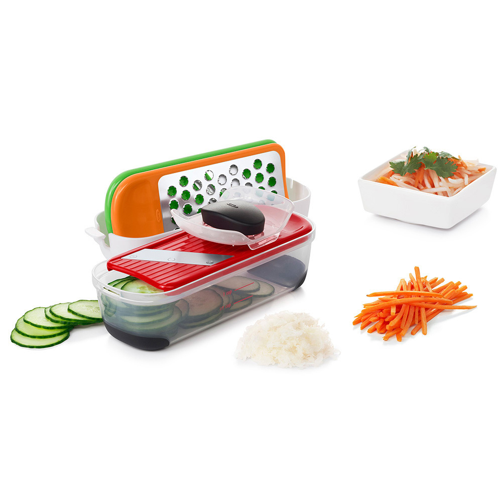 滑り止め付きでおろしやスライスに便利なセット【よりどりキッチングッズ】