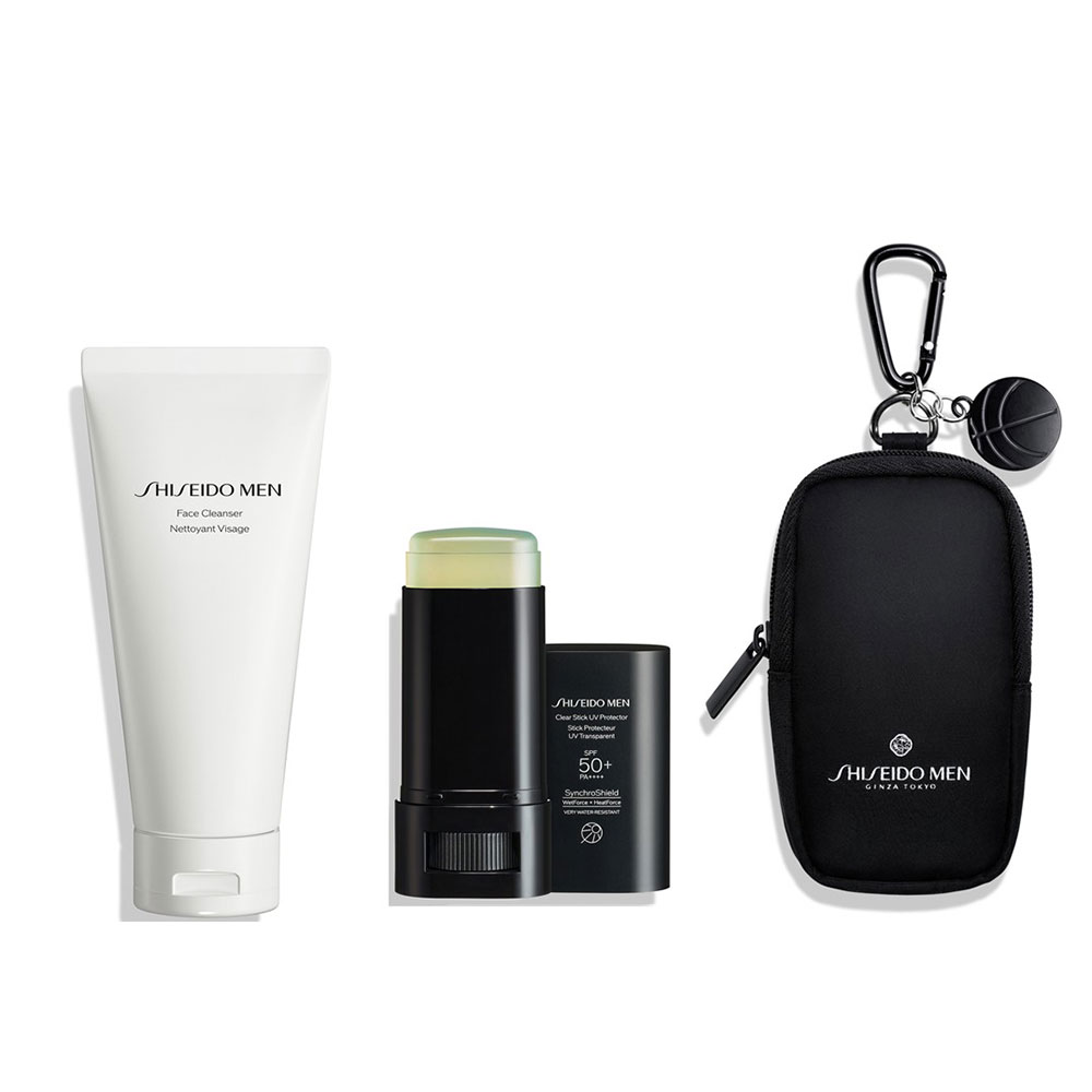 ＜SHISEIDO MEN＞SHISEIDO メン クリアスティック UVプロテクターキット（クリアスティック UVプロテクター ＆ フェイスクレンザー）
