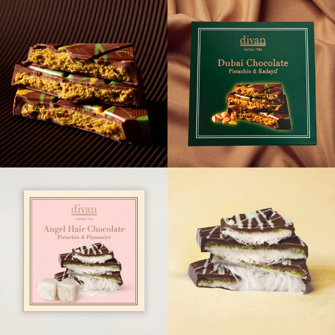 話題沸騰中のドバイチョコレート・エンジェルヘアチョコレート