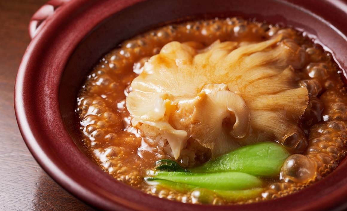 フカヒレ姿土鍋ご飯
