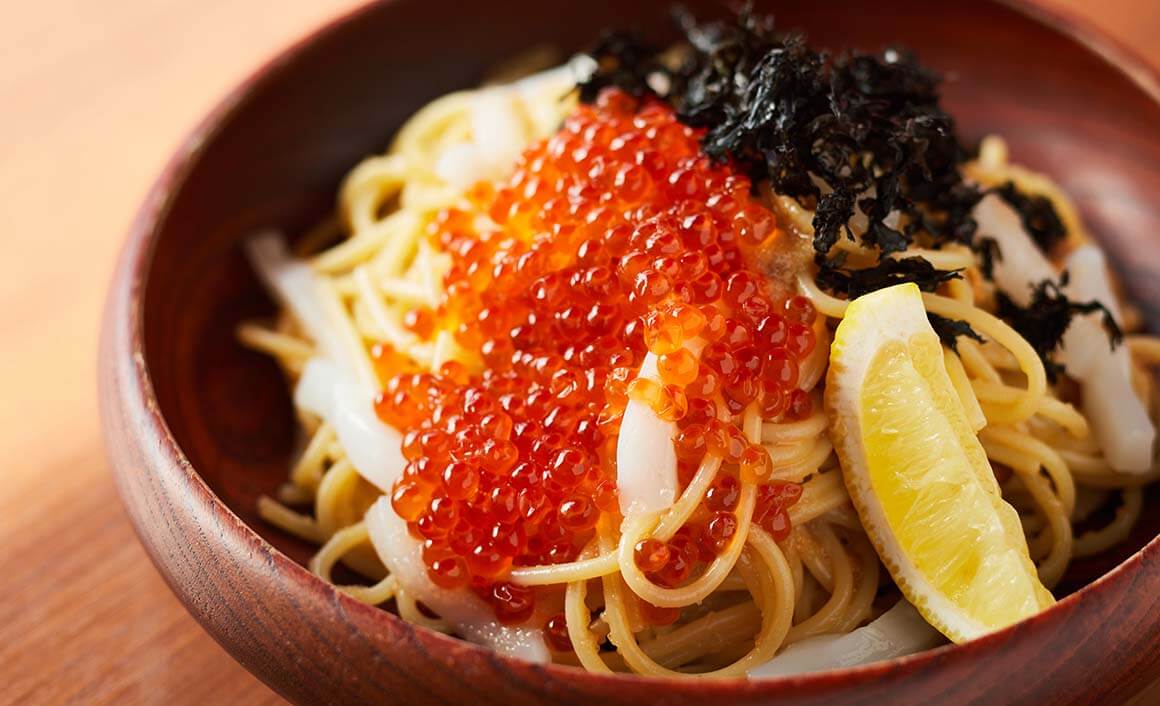 たらこロング(たらこ・うに・イクラ・アオリイカ)