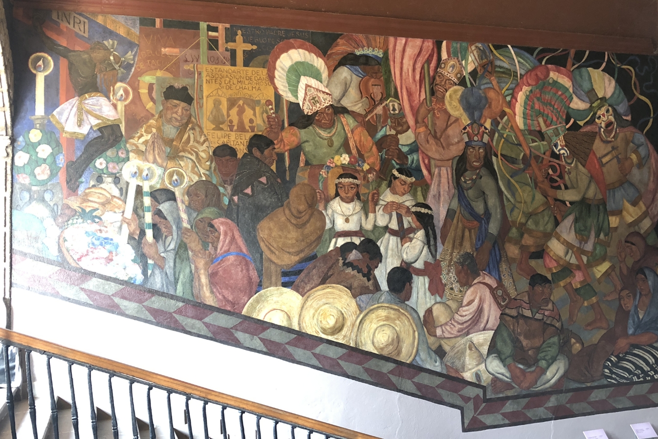 Mural in Colegio de San Ildefonso