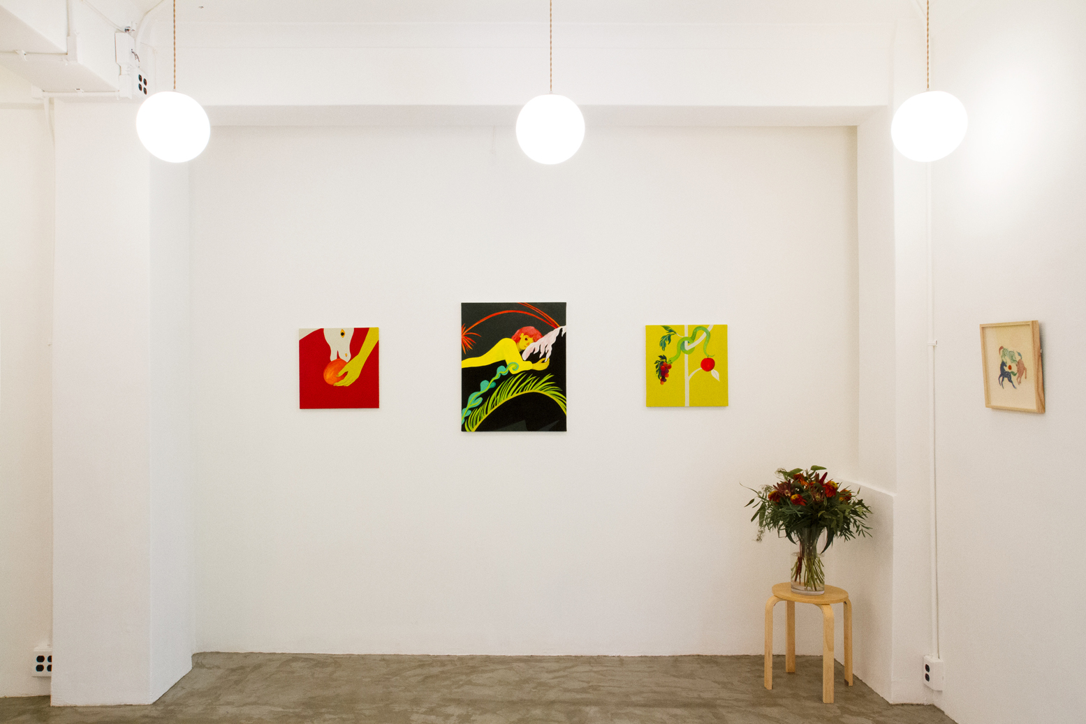 Installation view from “SOFT SPOT” 2023, at Pacifica Collectives