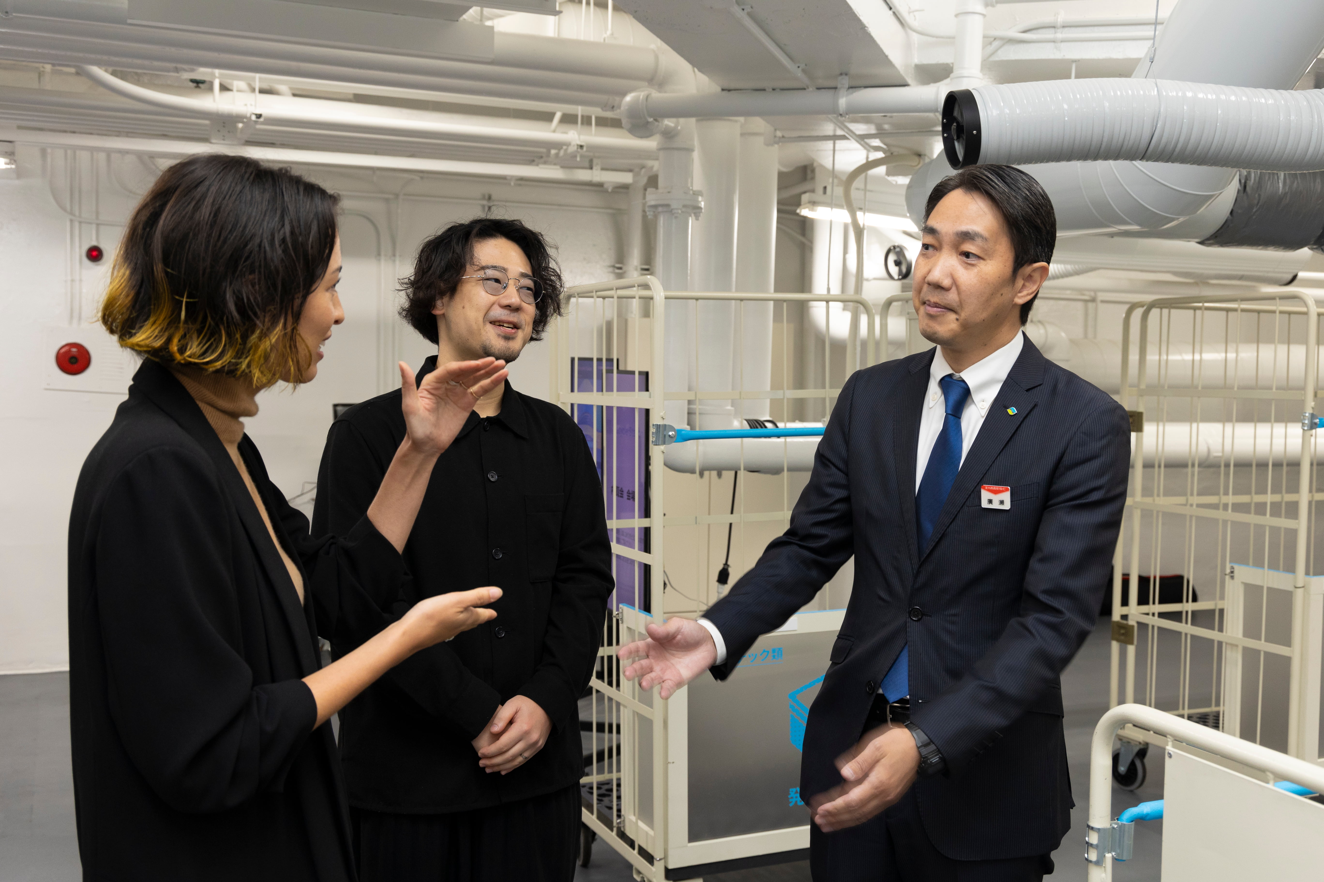 （左から）伊東さん、布川さん、廣瀬さん