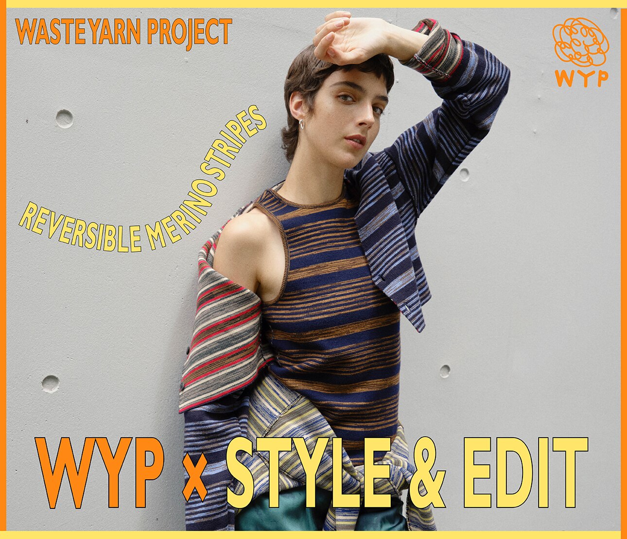 2023 knit COLLECTION waste yarn project